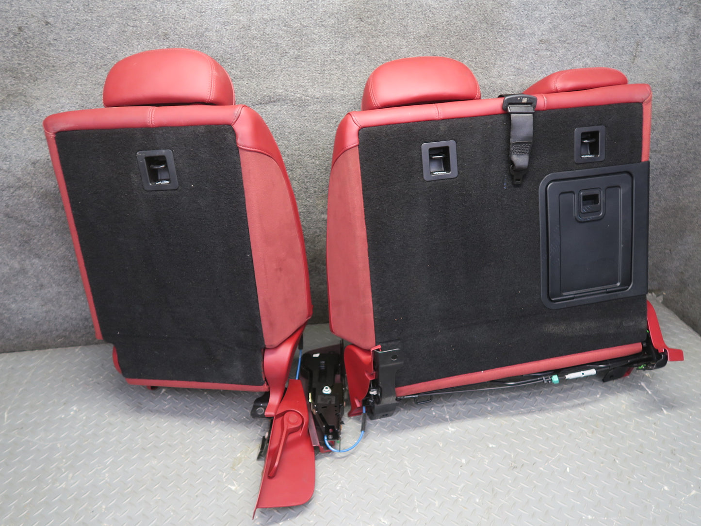 2017-2020 Maserati Levante M161 Front & Rear Left & Right Leather Seat RED Set