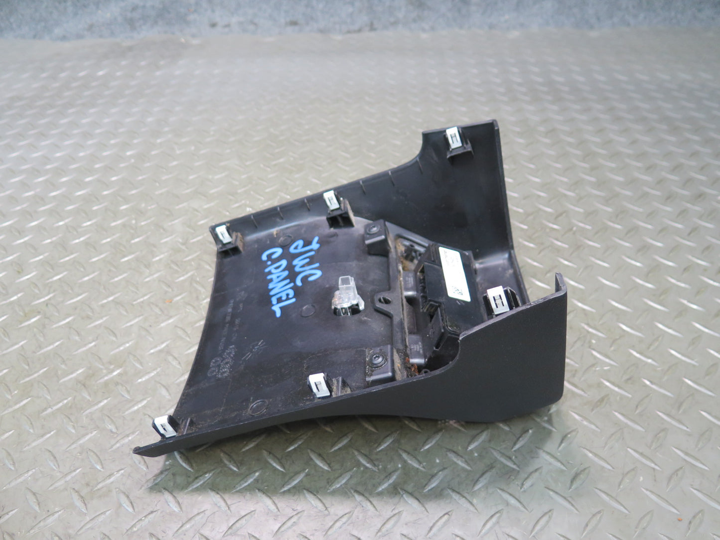 11-18 Jeep Wrangler JK Rear Center Console Trim Cover Panel w Window Switch OEM