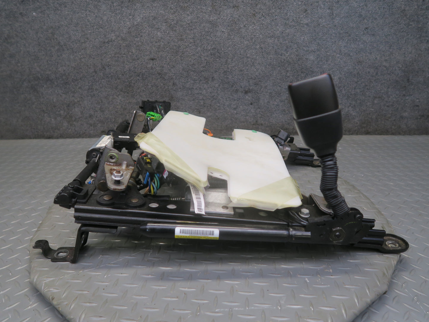 05-10 Chevrolet Corvette C6 Front Right Seat Lower Frame Track Rail w Motor OEM