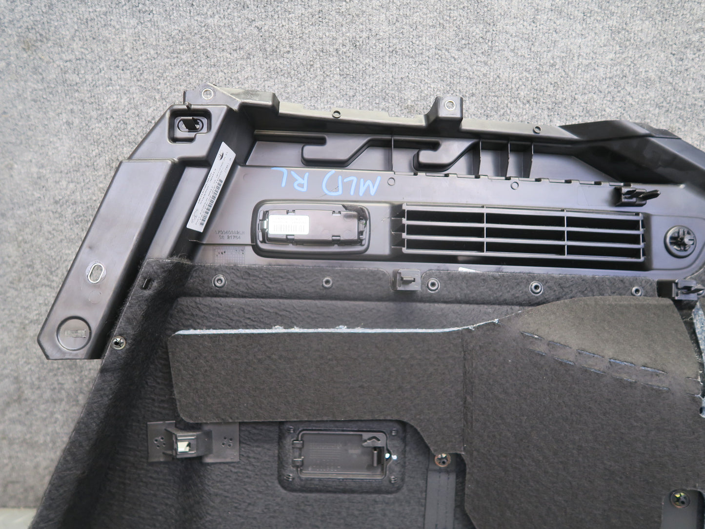 2017-2020 Maserati Levante M161 Rear Left Quarter Trunk Side Trim Cover Panel
