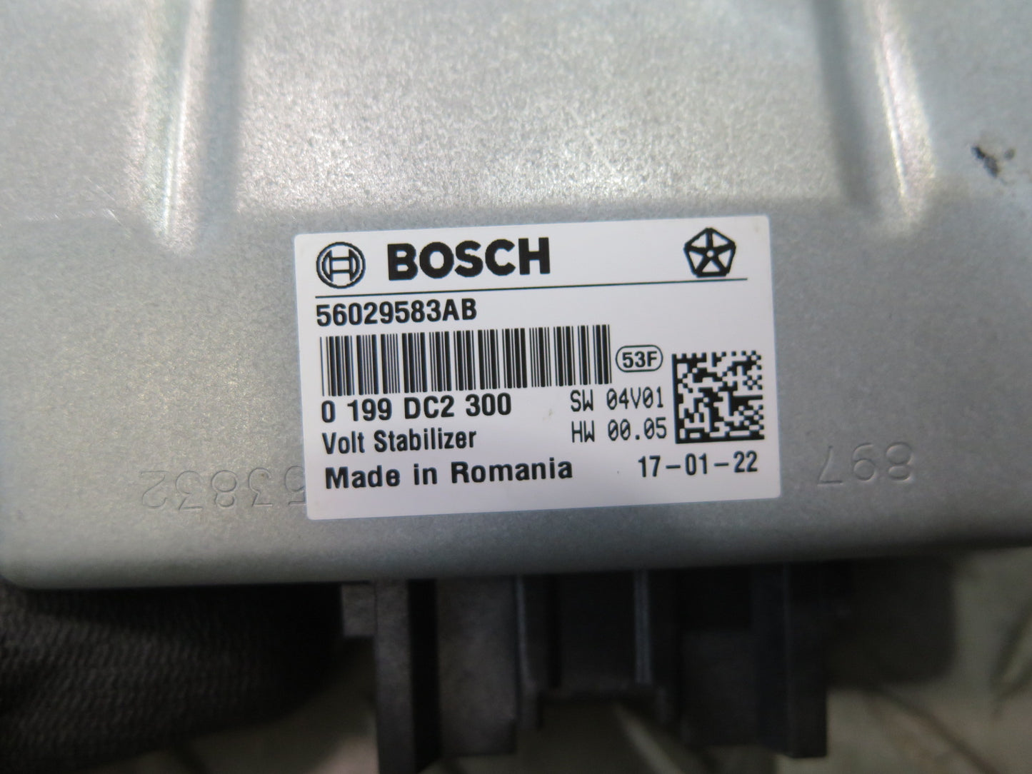 2017-2020 Maserati Levante M161 Stabilizer Voltage Control Module 56029583AB