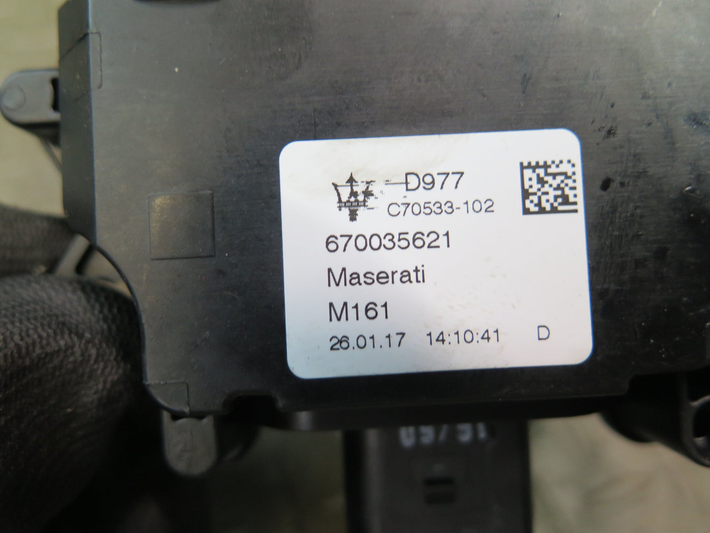 2017-2020 Maserati Levante M161 Rear Trunk Lid Lock Latch Actuator Motor