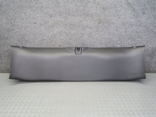 05-13 Chevrolet Corvette C6 Coupe Rear Upper Roof Trim Cover Panel Black OEM