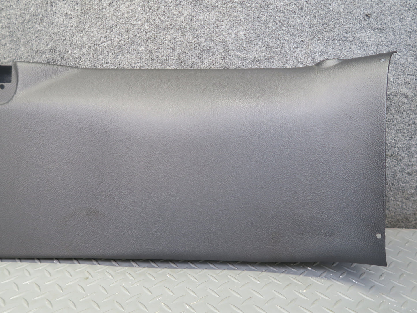 05-13 Chevrolet Corvette C6 Coupe Rear Upper Roof Trim Cover Panel Black OEM