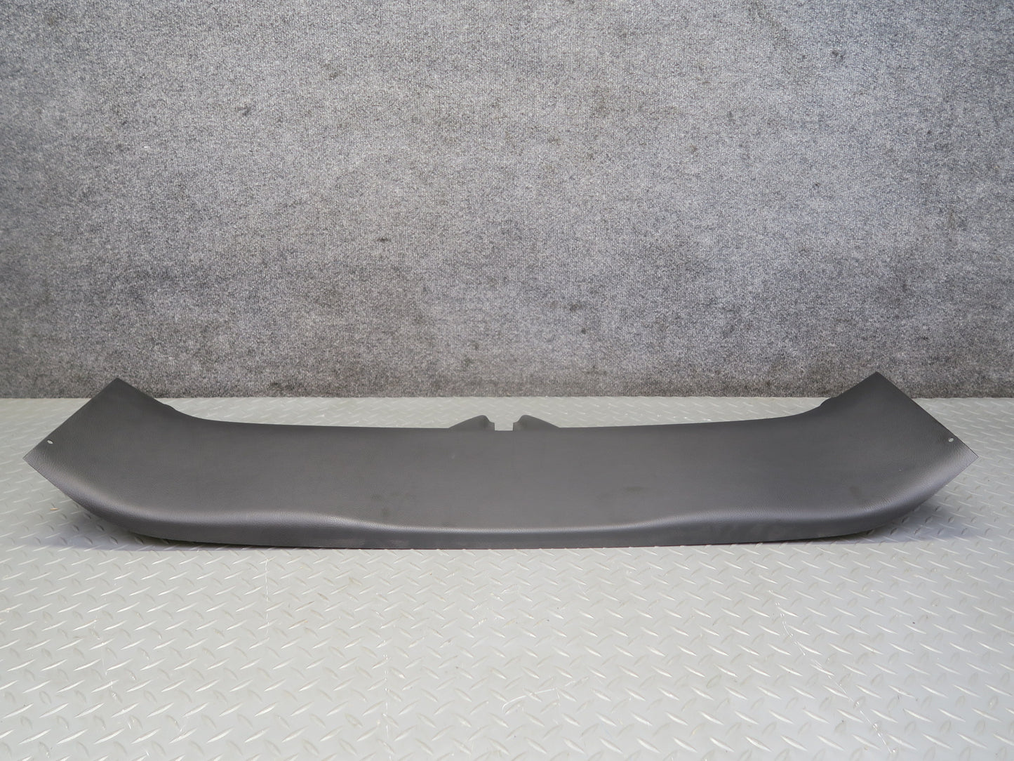 05-13 Chevrolet Corvette C6 Coupe Rear Upper Roof Trim Cover Panel Black OEM