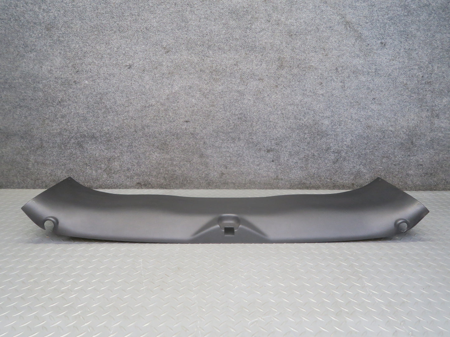 05-13 Chevrolet Corvette C6 Coupe Rear Upper Roof Trim Cover Panel Black OEM
