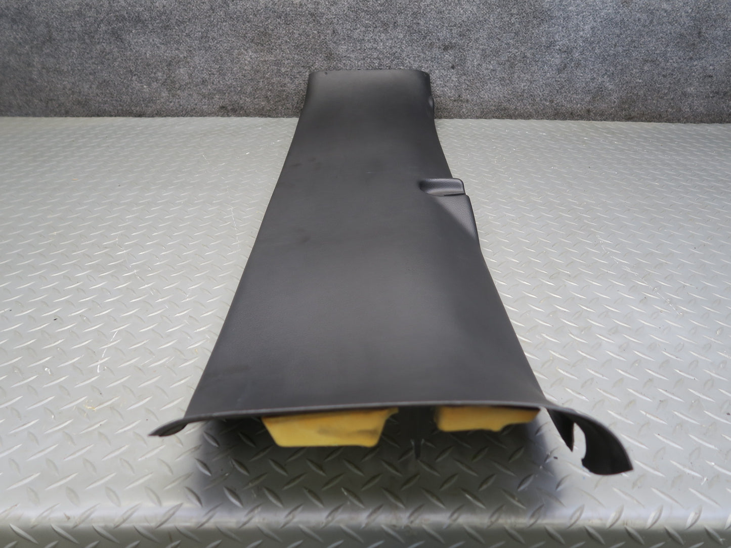 05-13 Chevrolet Corvette C6 Coupe Rear Upper Roof Trim Cover Panel Black OEM