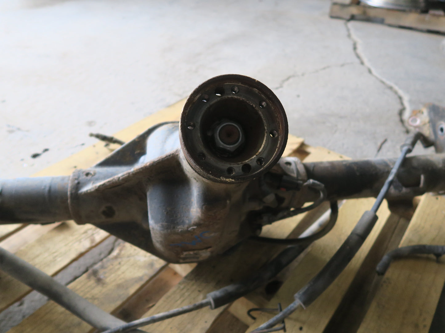 11-15 Jeep Wrangler JK Rubicon Tru-lok DANA44 Rear Axle Brake Assy 3.73 Ratio