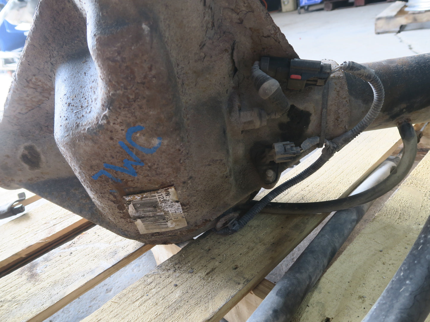 11-15 Jeep Wrangler JK Rubicon Tru-lok DANA44 Rear Axle Brake Assy 3.73 Ratio