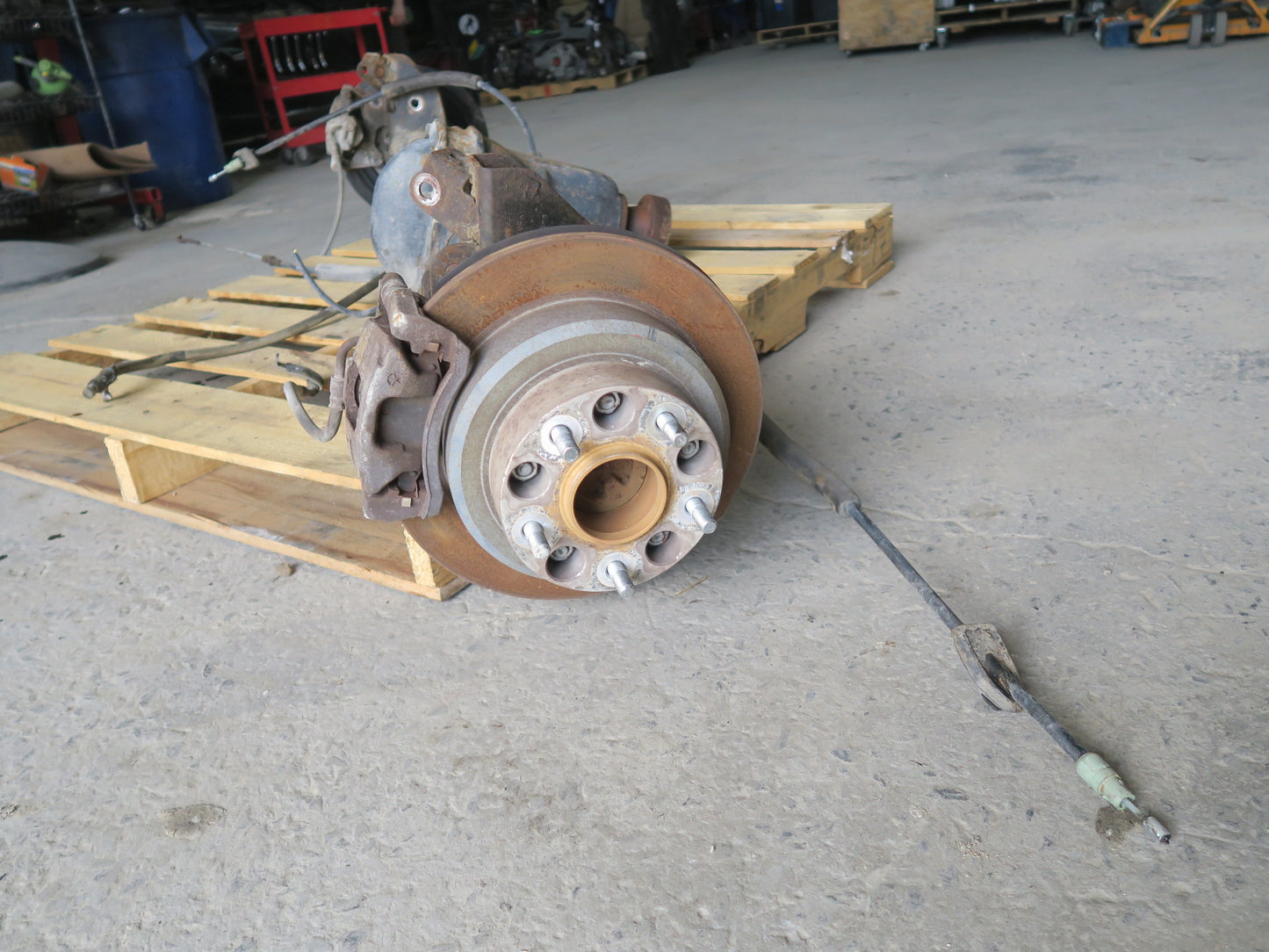 11-15 Jeep Wrangler JK Rubicon Tru-lok DANA44 Rear Axle Brake Assy 3.73 Ratio