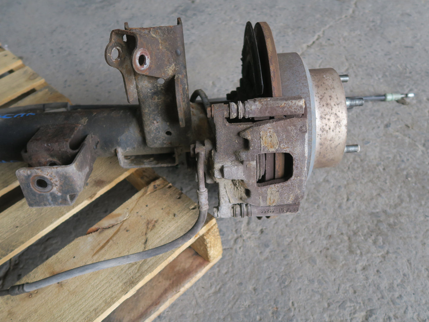 11-15 Jeep Wrangler JK Rubicon Tru-lok DANA44 Rear Axle Brake Assy 3.73 Ratio