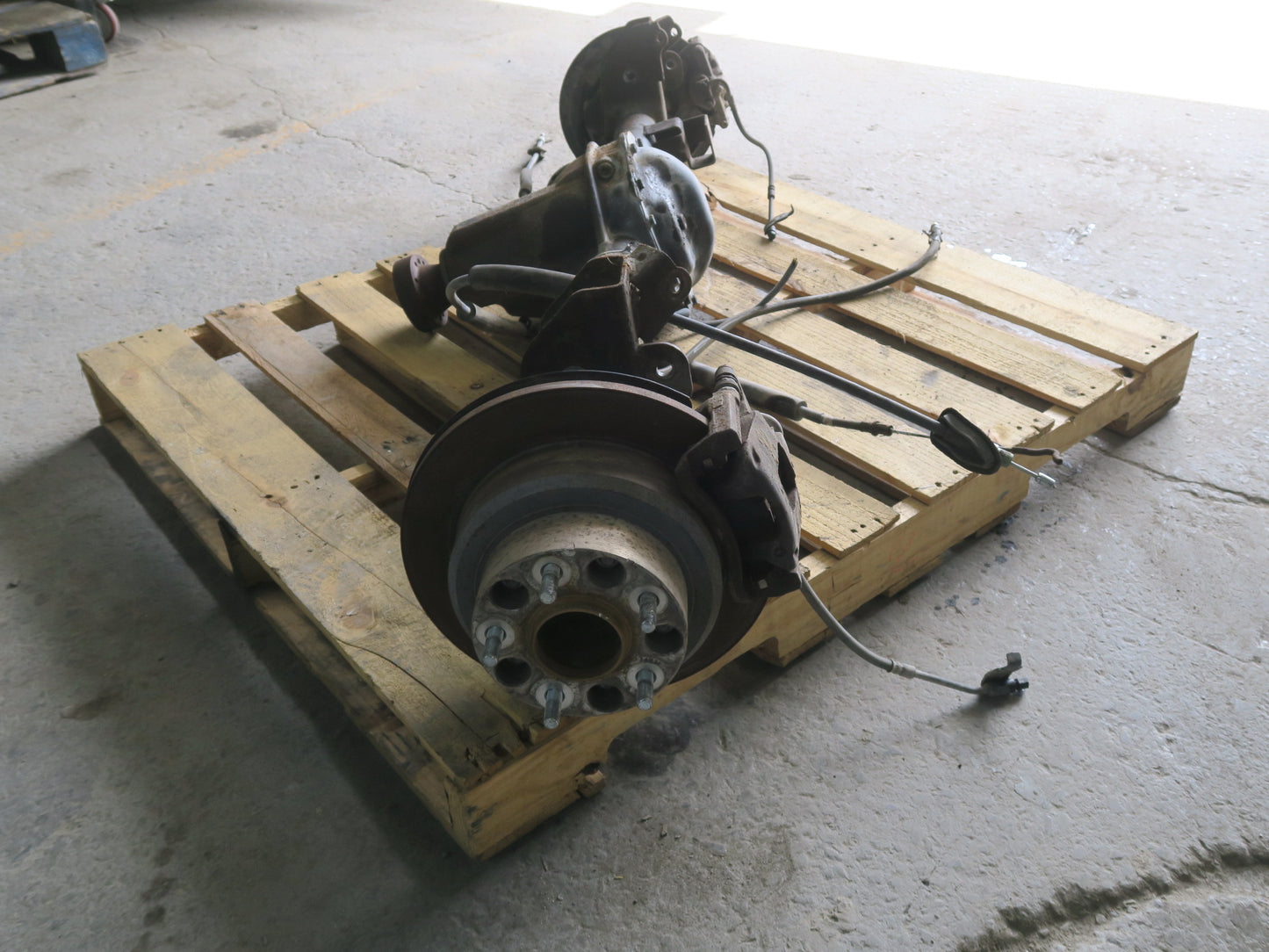 11-15 Jeep Wrangler JK Rubicon Tru-lok DANA44 Rear Axle Brake Assy 3.73 Ratio