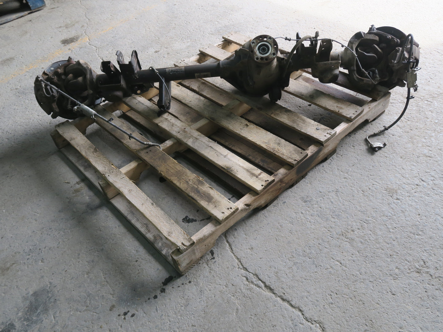09-15 Jeep Wrangler JK Rubicon Tru-lok DANA44 Front Axle Brake Assy 3.73 Ratio