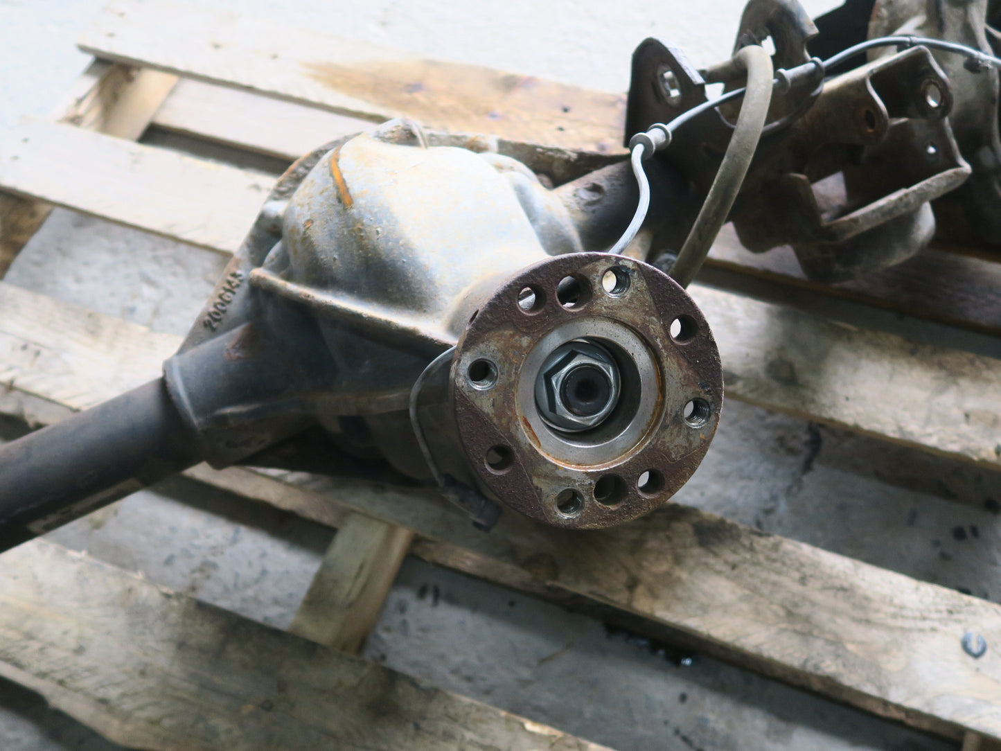 09-15 Jeep Wrangler JK Rubicon Tru-lok DANA44 Front Axle Brake Assy 3.73 Ratio