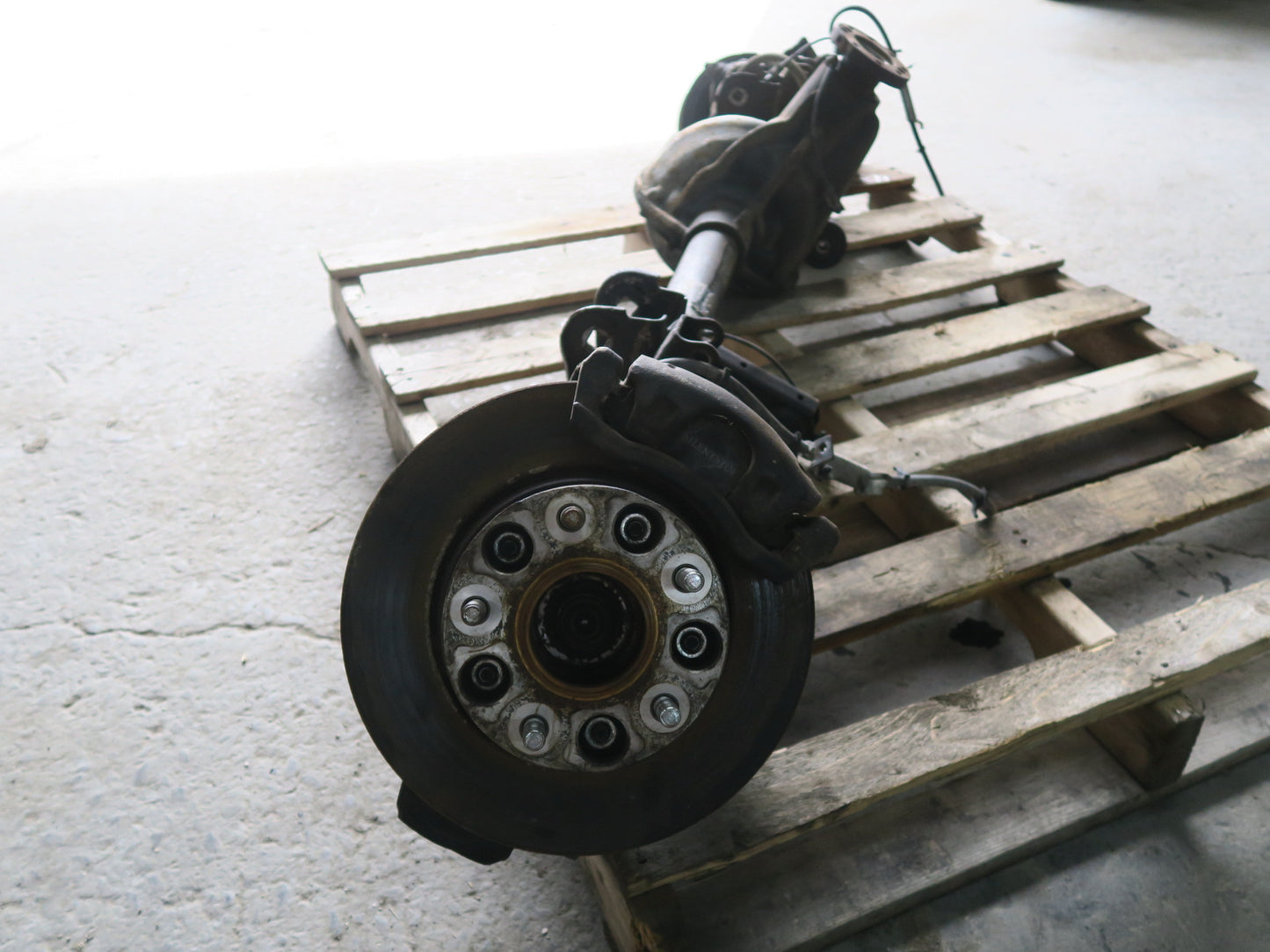 09-15 Jeep Wrangler JK Rubicon Tru-lok DANA44 Front Axle Brake Assy 3.73 Ratio