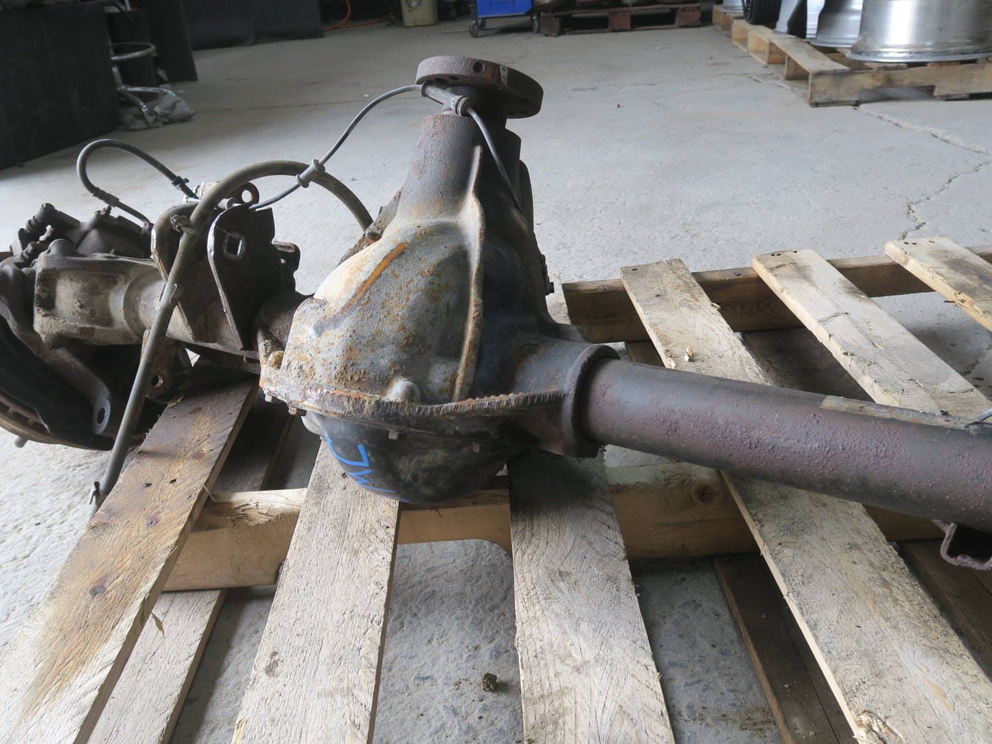 09-15 Jeep Wrangler JK Rubicon Tru-lok DANA44 Front Axle Brake Assy 3.73 Ratio