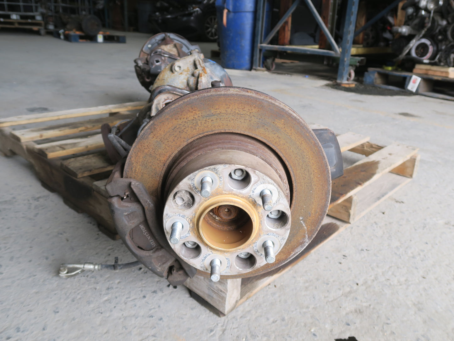 09-15 Jeep Wrangler JK Rubicon Tru-lok DANA44 Front Axle Brake Assy 3.73 Ratio