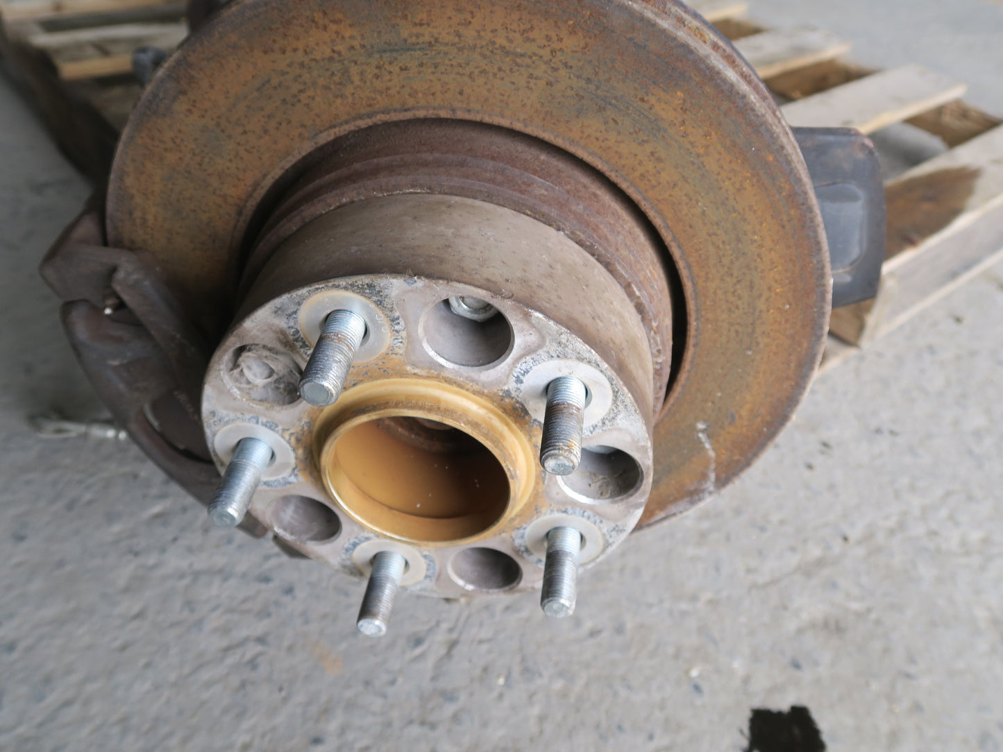 09-15 Jeep Wrangler JK Rubicon Tru-lok DANA44 Front Axle Brake Assy 3.73 Ratio