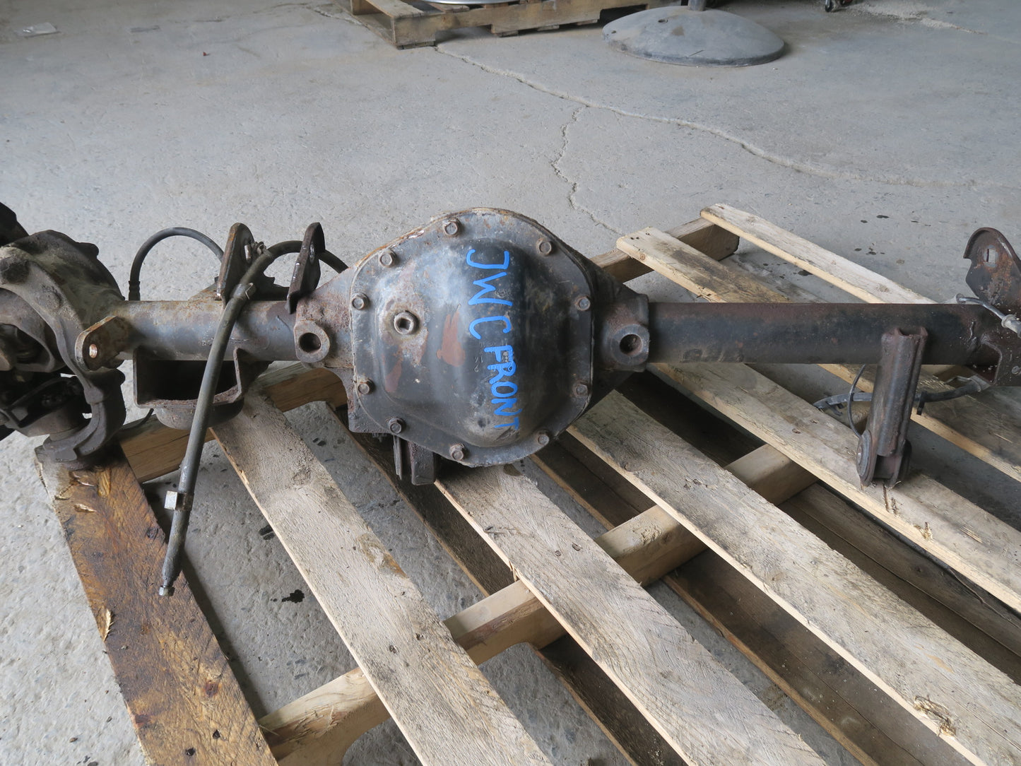 09-15 Jeep Wrangler JK Rubicon Tru-lok DANA44 Front Axle Brake Assy 3.73 Ratio