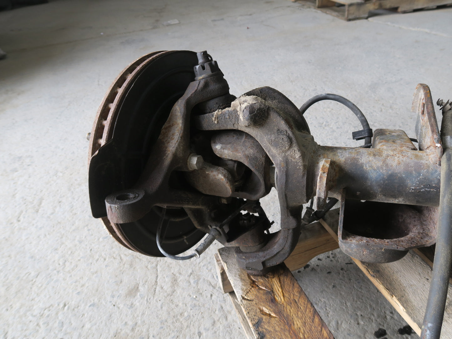 09-15 Jeep Wrangler JK Rubicon Tru-lok DANA44 Front Axle Brake Assy 3.73 Ratio