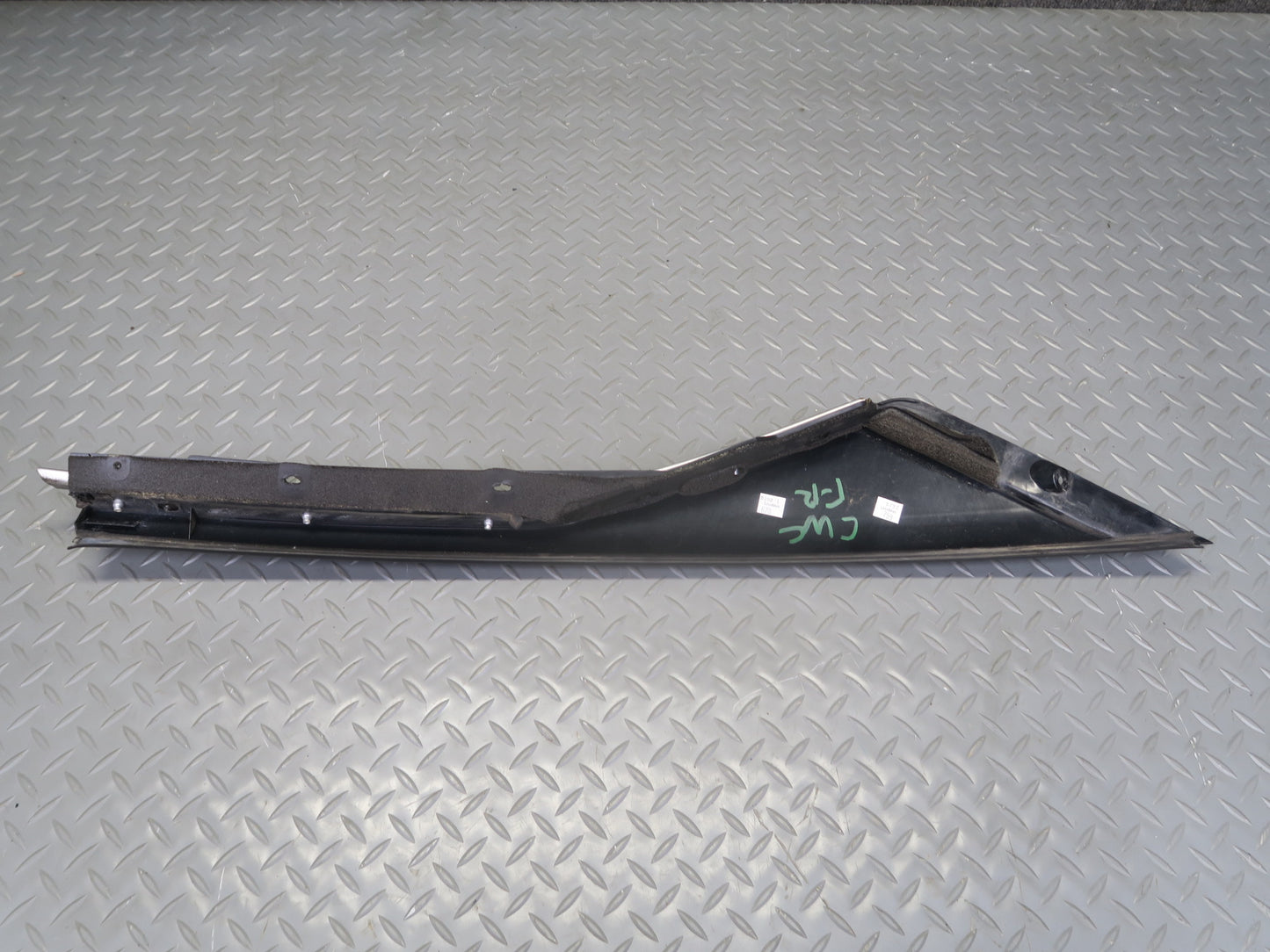 05-13 Chevrolet Corvette C6 Front Right & Left Exterior A Pillar Molding Set OEM
