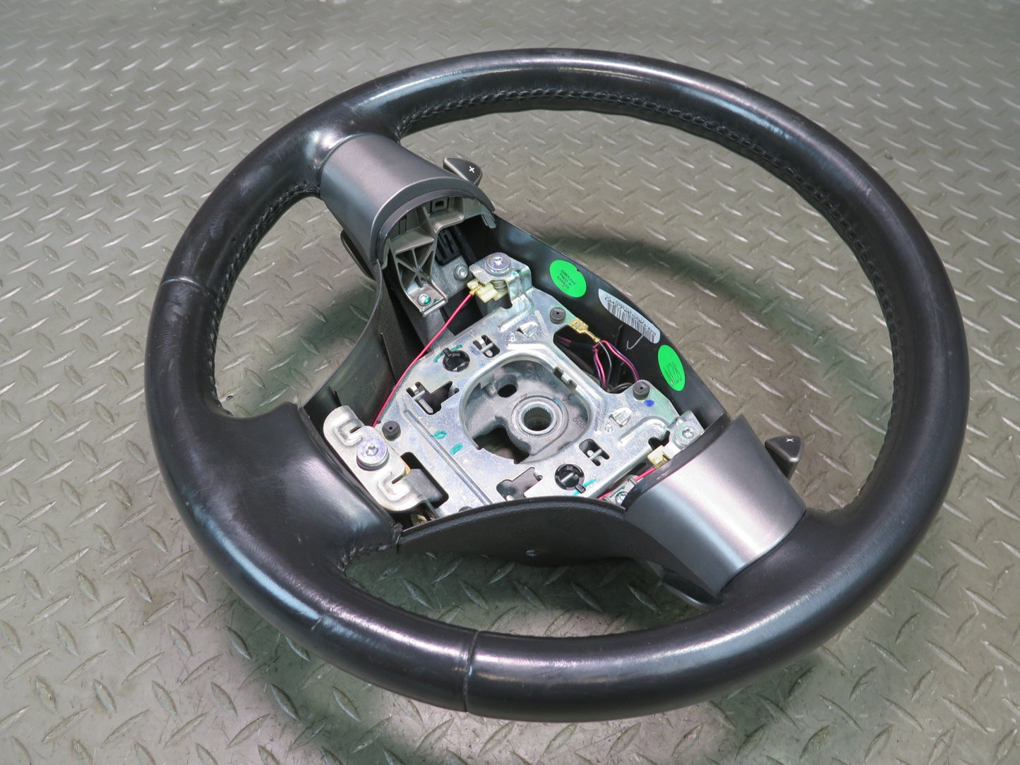 2006 Chevrolet Corvette C6 A/T Leather Steering w Shifter Paddles Black OEM