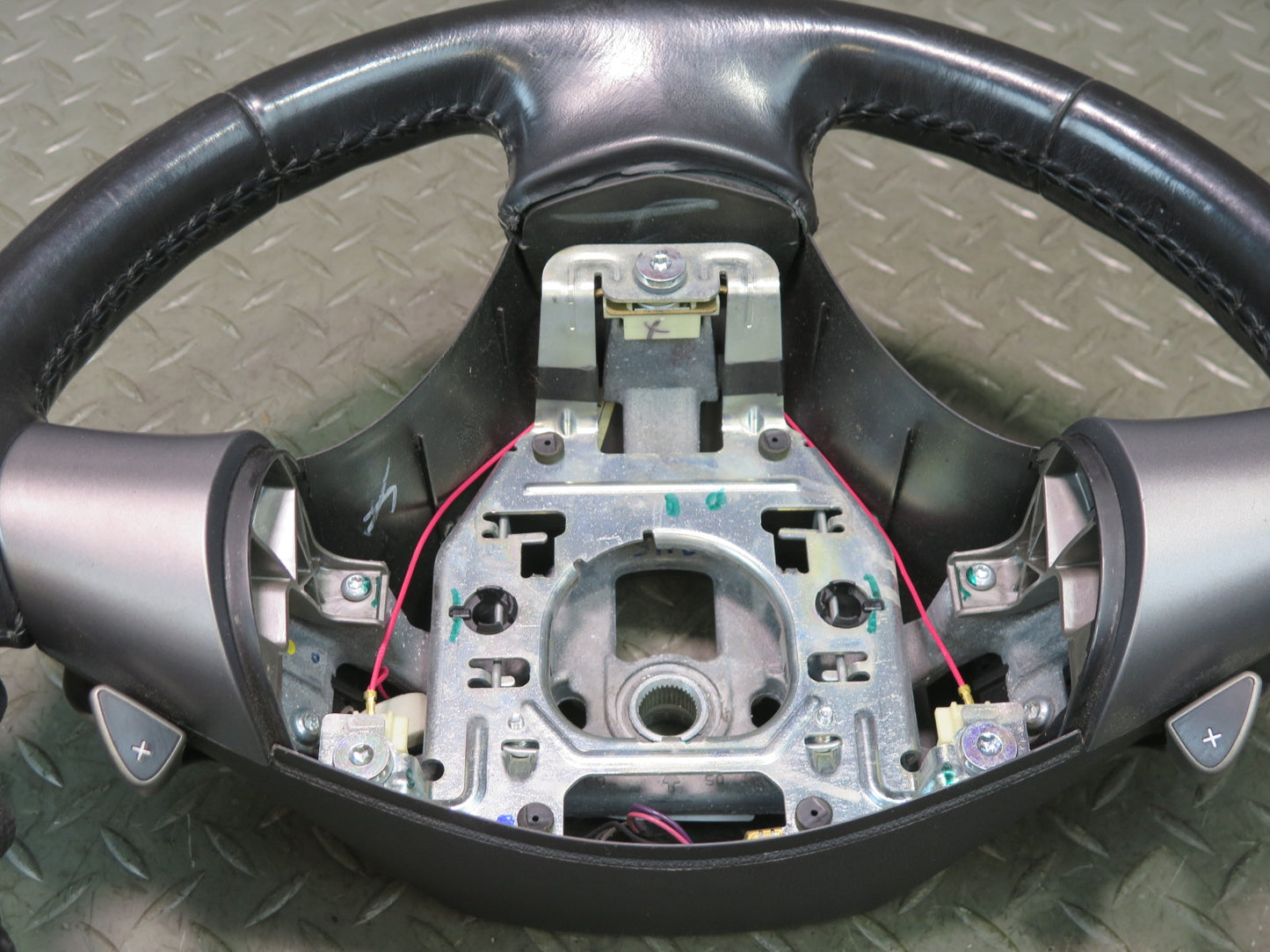 2006 Chevrolet Corvette C6 A/T Leather Steering w Shifter Paddles Black OEM
