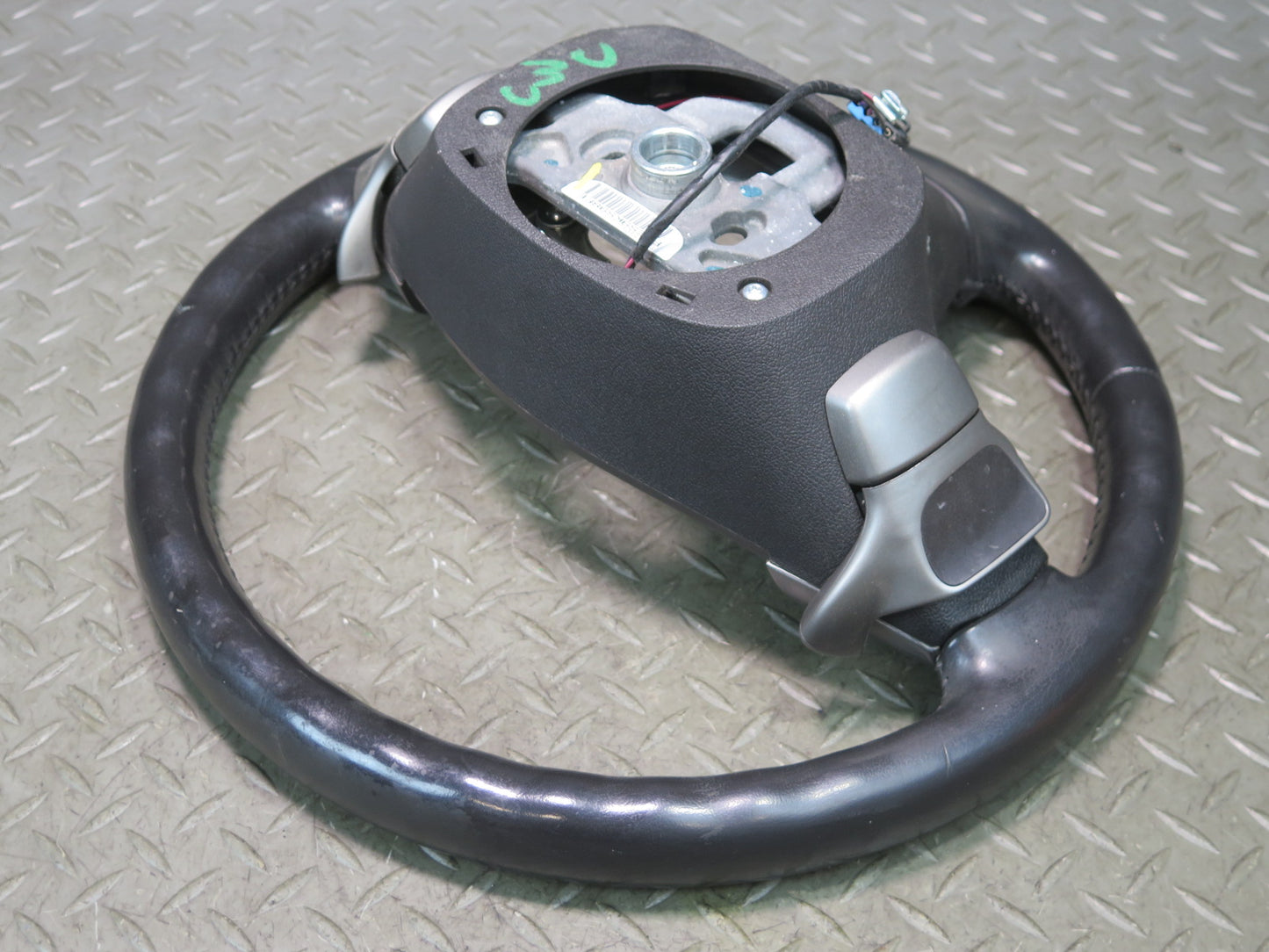 2006 Chevrolet Corvette C6 A/T Leather Steering w Shifter Paddles Black OEM