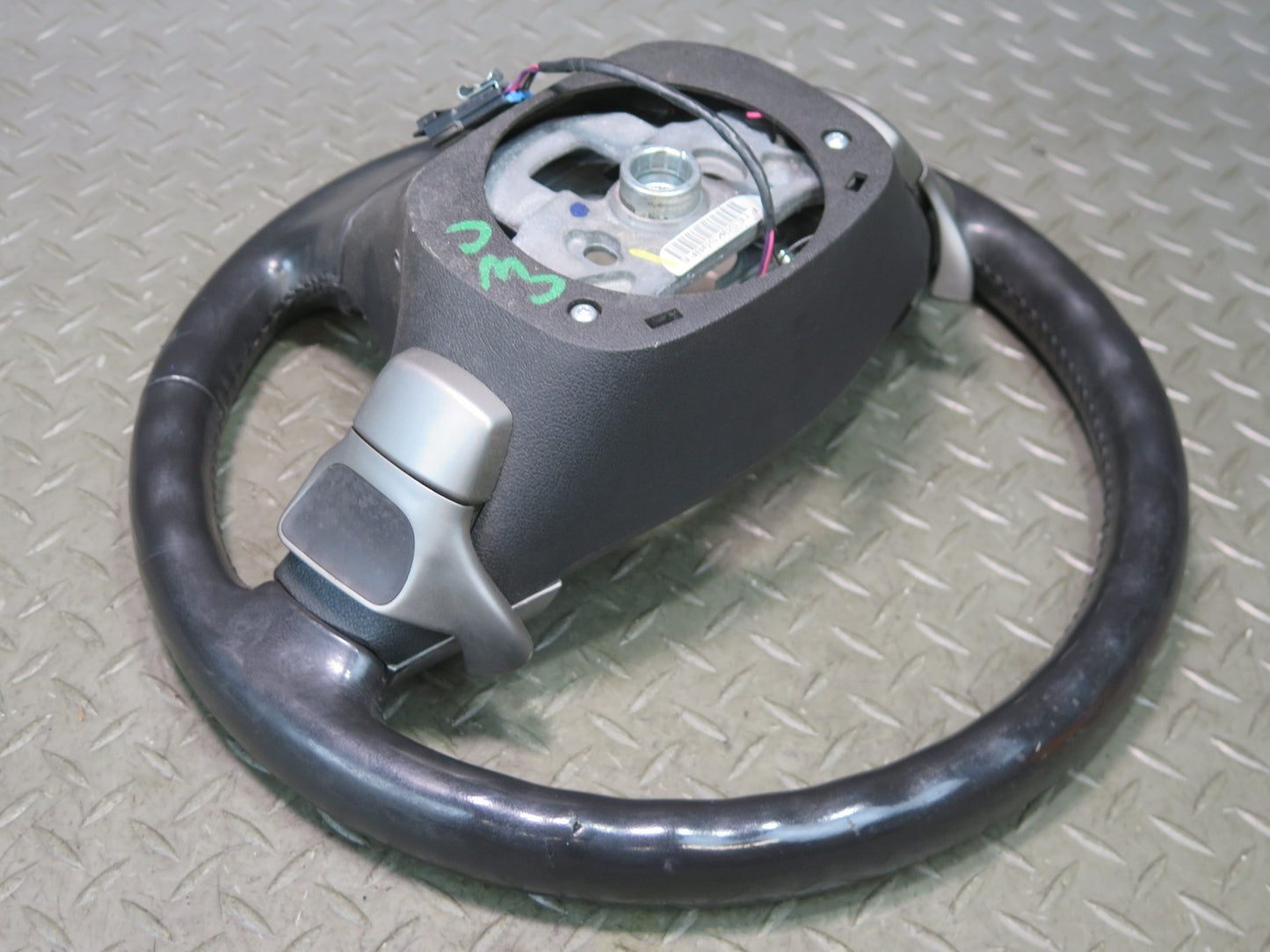2006 Chevrolet Corvette C6 A/T Leather Steering w Shifter Paddles Black OEM
