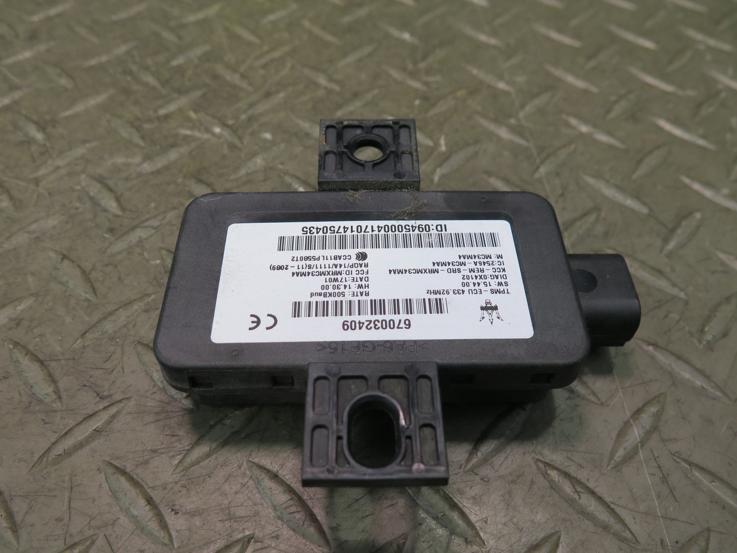 2017-2020 Maserati Levante M161 TPMS Tire Pressure Monitoring Module Unit