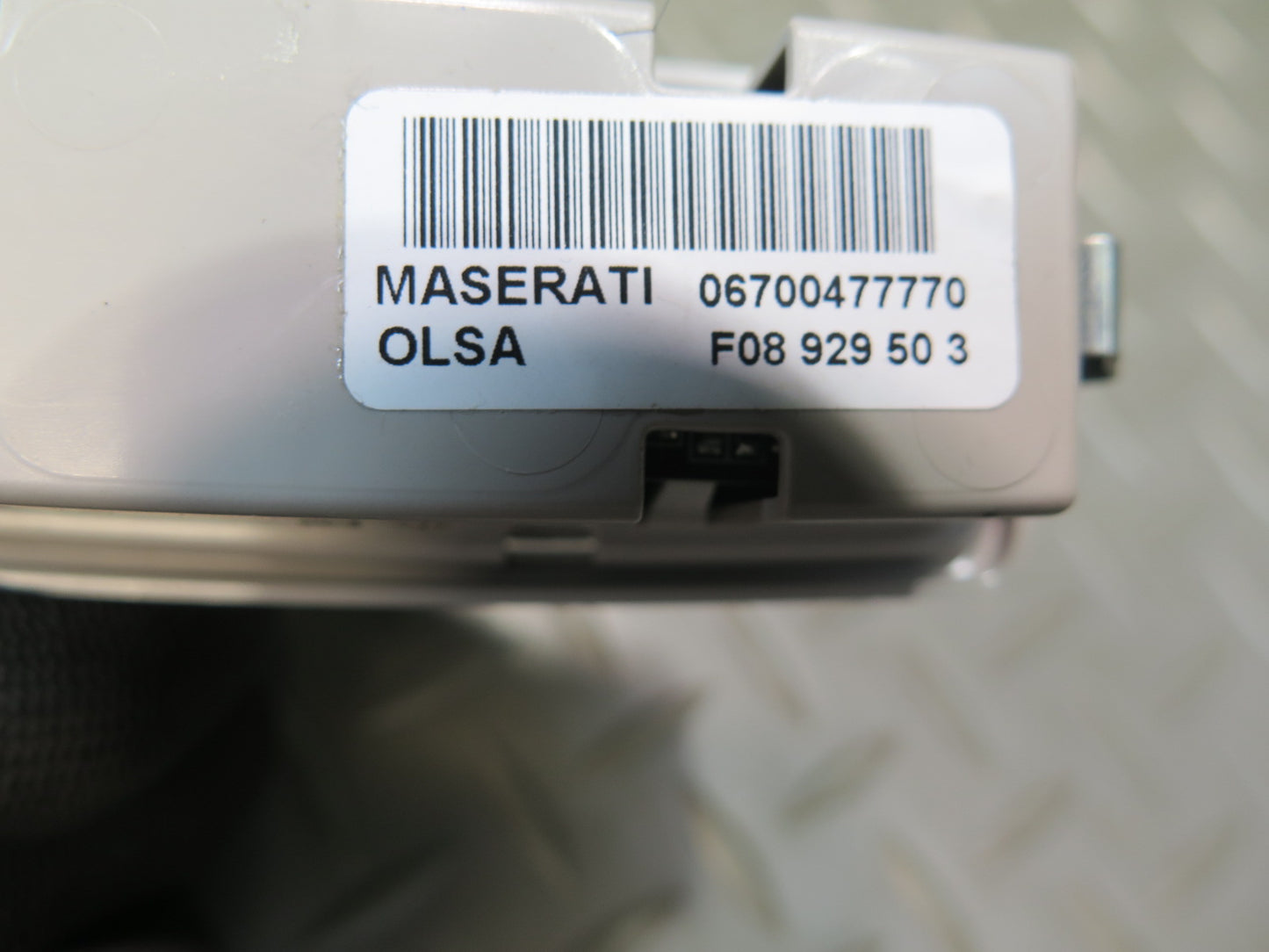 2017-2020 Maserati Levante M161 Front & Rear Overhead Interior Light Set of 4