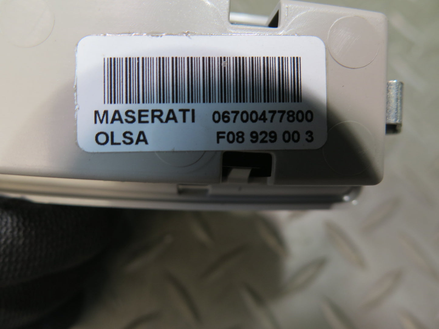 2017-2020 Maserati Levante M161 Front & Rear Overhead Interior Light Set of 4