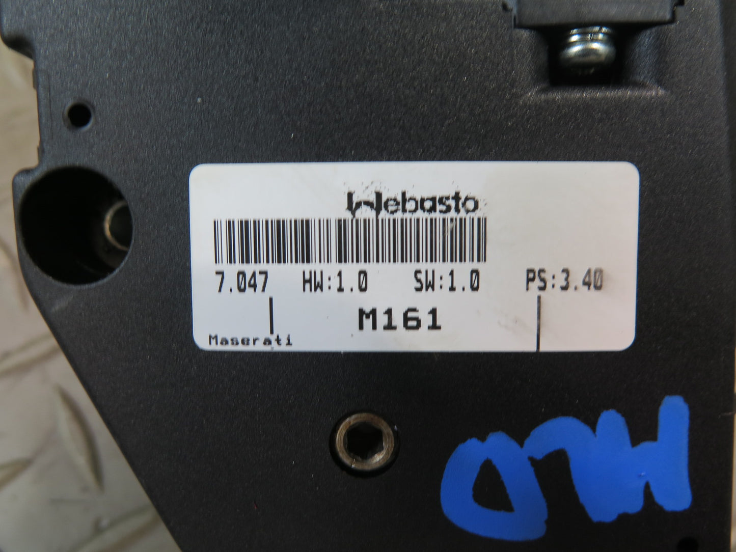 2017-2020 Maserati Levante M161 Front or Rear Sunroof Motor Drive Unit