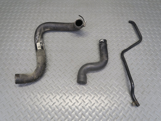 82-83 Datsun 280ZX S130 NA Engine Coolant Hose Pipe Line Set of 3 OEM