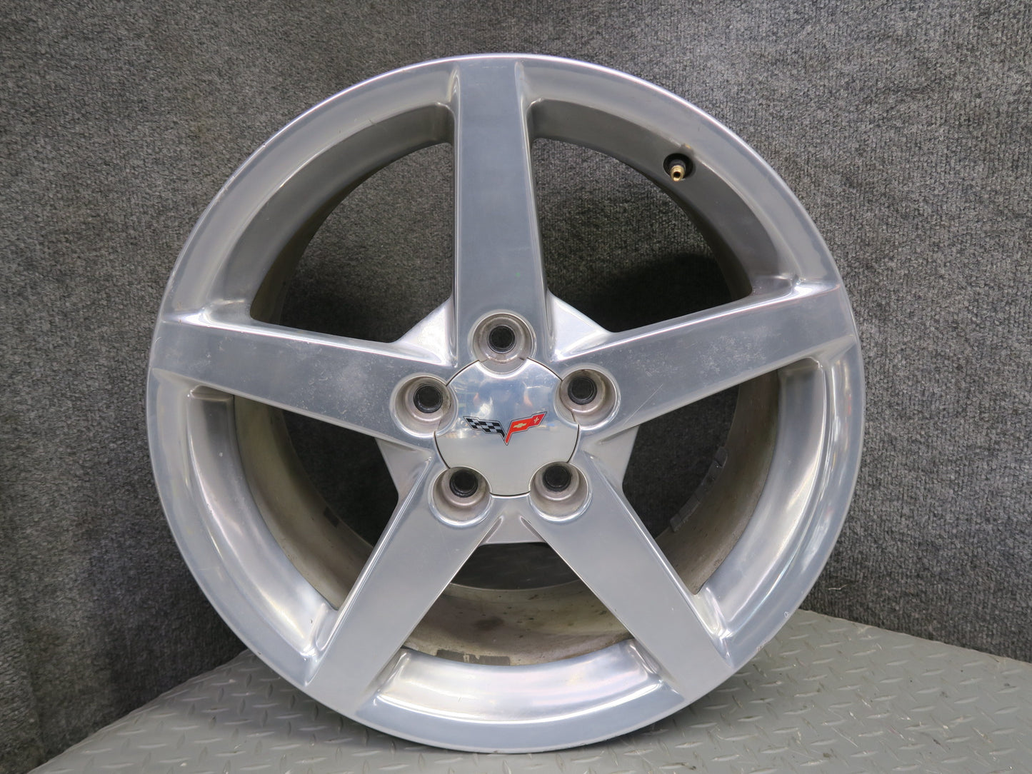 05-08 Chevrolet Corvette C6 Set of 4 Alloy R18" R19" Wheel Rim 18x8.5 19x10 OEM