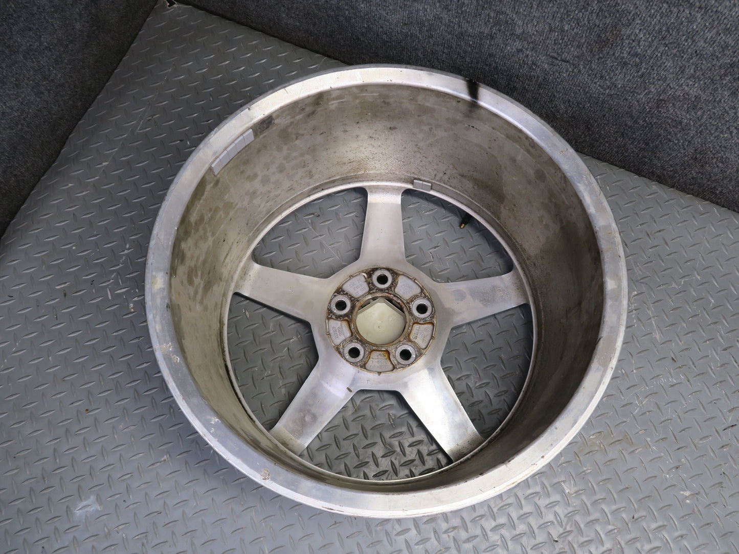05-08 Chevrolet Corvette C6 Set of 4 Alloy R18" R19" Wheel Rim 18x8.5 19x10 OEM