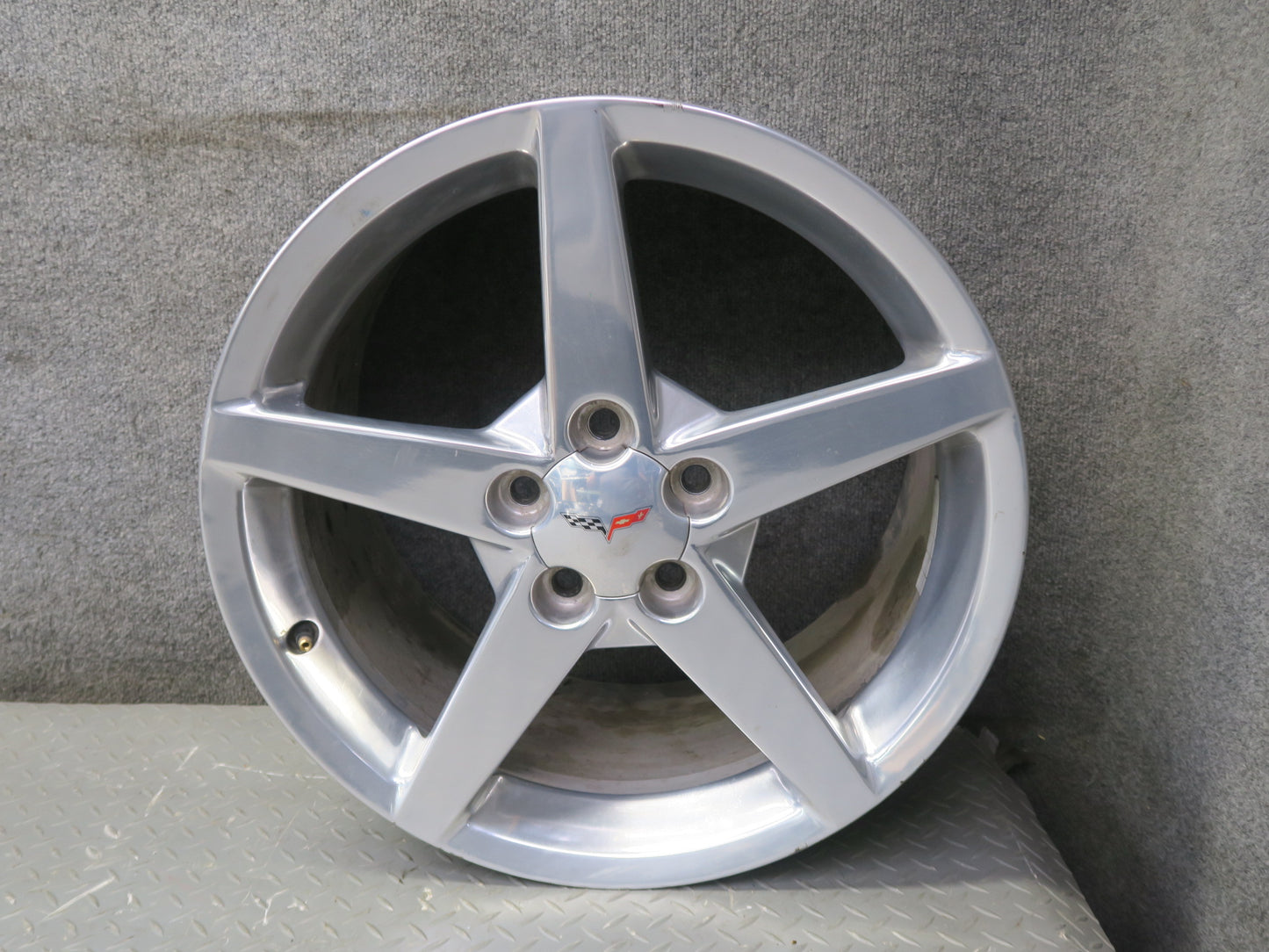 05-08 Chevrolet Corvette C6 Set of 4 Alloy R18" R19" Wheel Rim 18x8.5 19x10 OEM