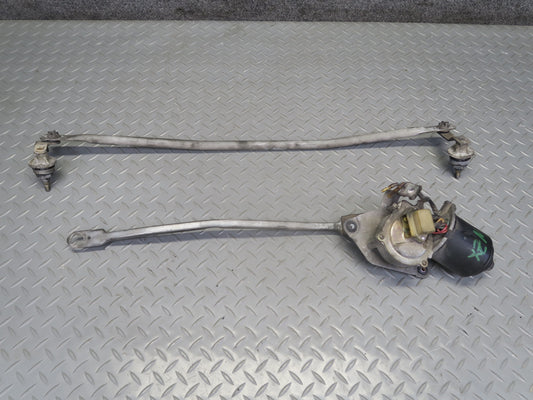 79-83 Datsun 280ZX S130 Windshield Wiper Transmission Linkage w Motor Set OEM