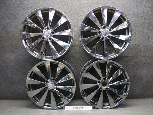 Set of 4 Rays Versus Genoma R19 19" Wheel Rim 19x8JJ ET45 Damaged