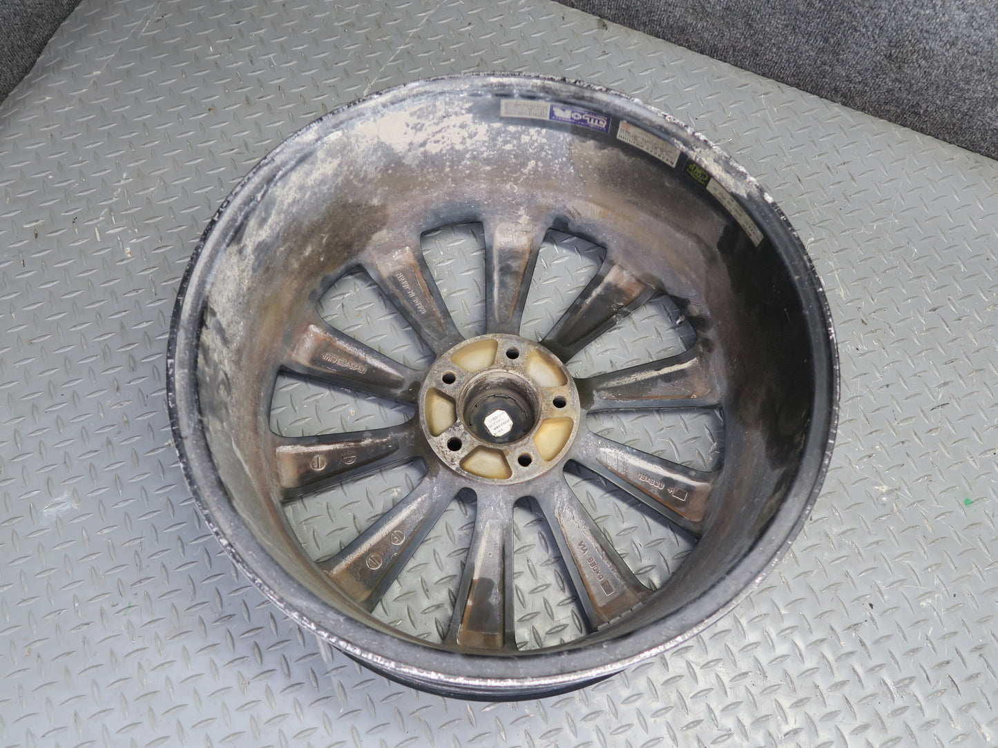 Set of 4 Rays Versus Genoma R19 19" Wheel Rim 19x8JJ ET45 Damaged