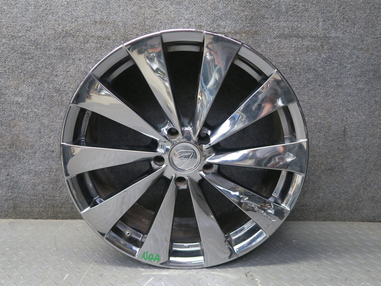 Set of 4 Rays Versus Genoma R19 19" Wheel Rim 19x8JJ ET45 Damaged