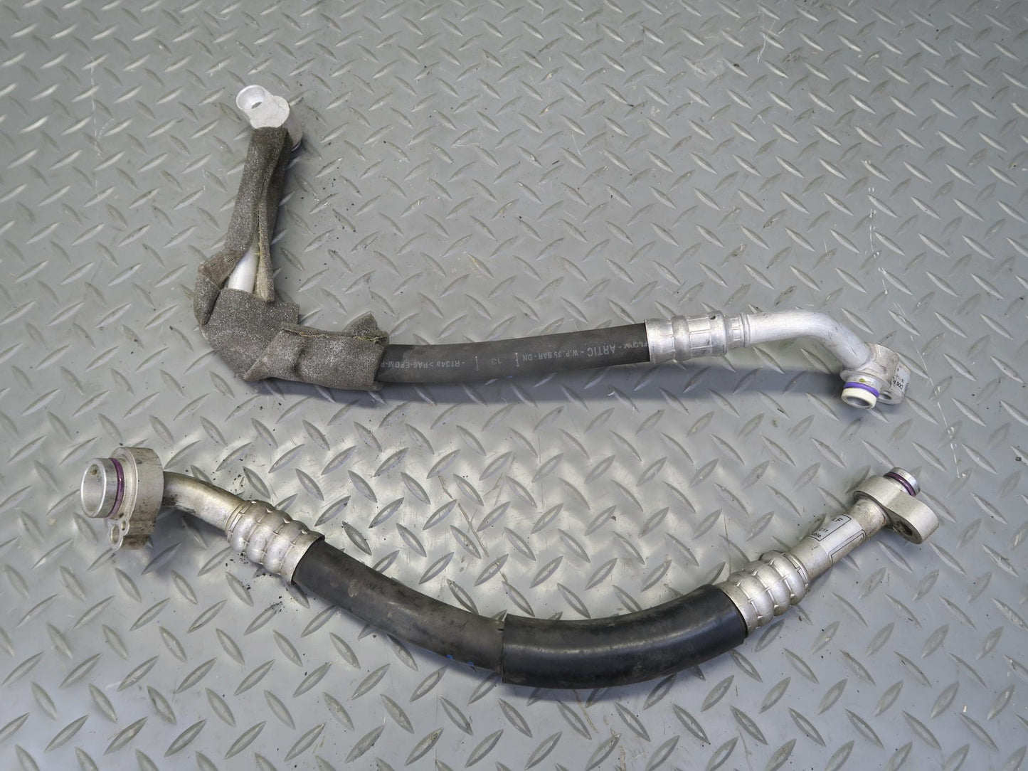 2011-2018 Porsche Cayenne 958 4.8L A/C Air Conditioning Line Pipe Hose Tube Set