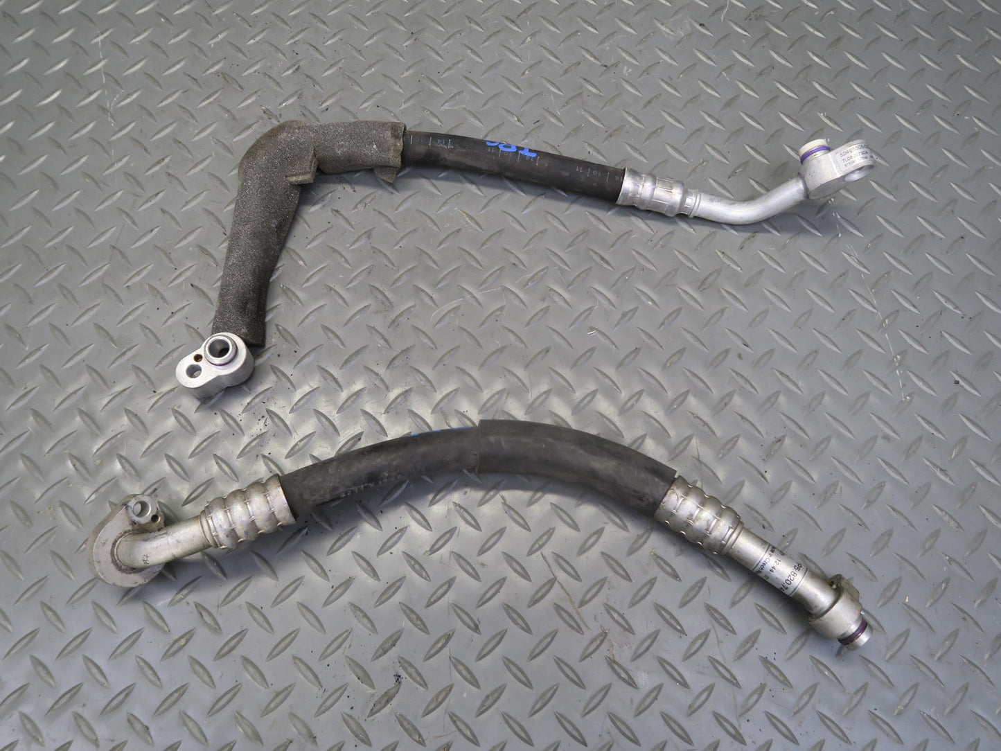2011-2018 Porsche Cayenne 958 4.8L A/C Air Conditioning Line Pipe Hose Tube Set