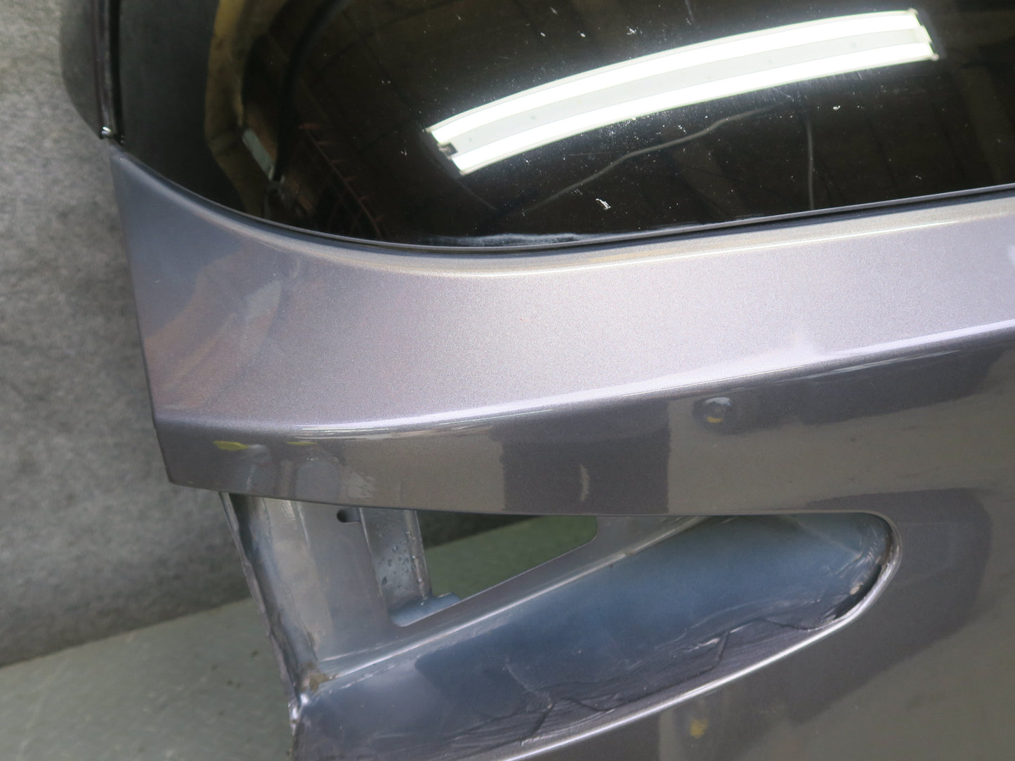 2017-2023 Alfa Romeo Stelvio Q4 Rear Trunk Lid Tail Gate W/ Glass Assembly Gray