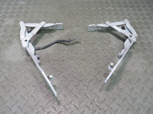 97-03 BMW E39 540ia Front Left & Right Hood Bonnet Hinge Set Silver OEM