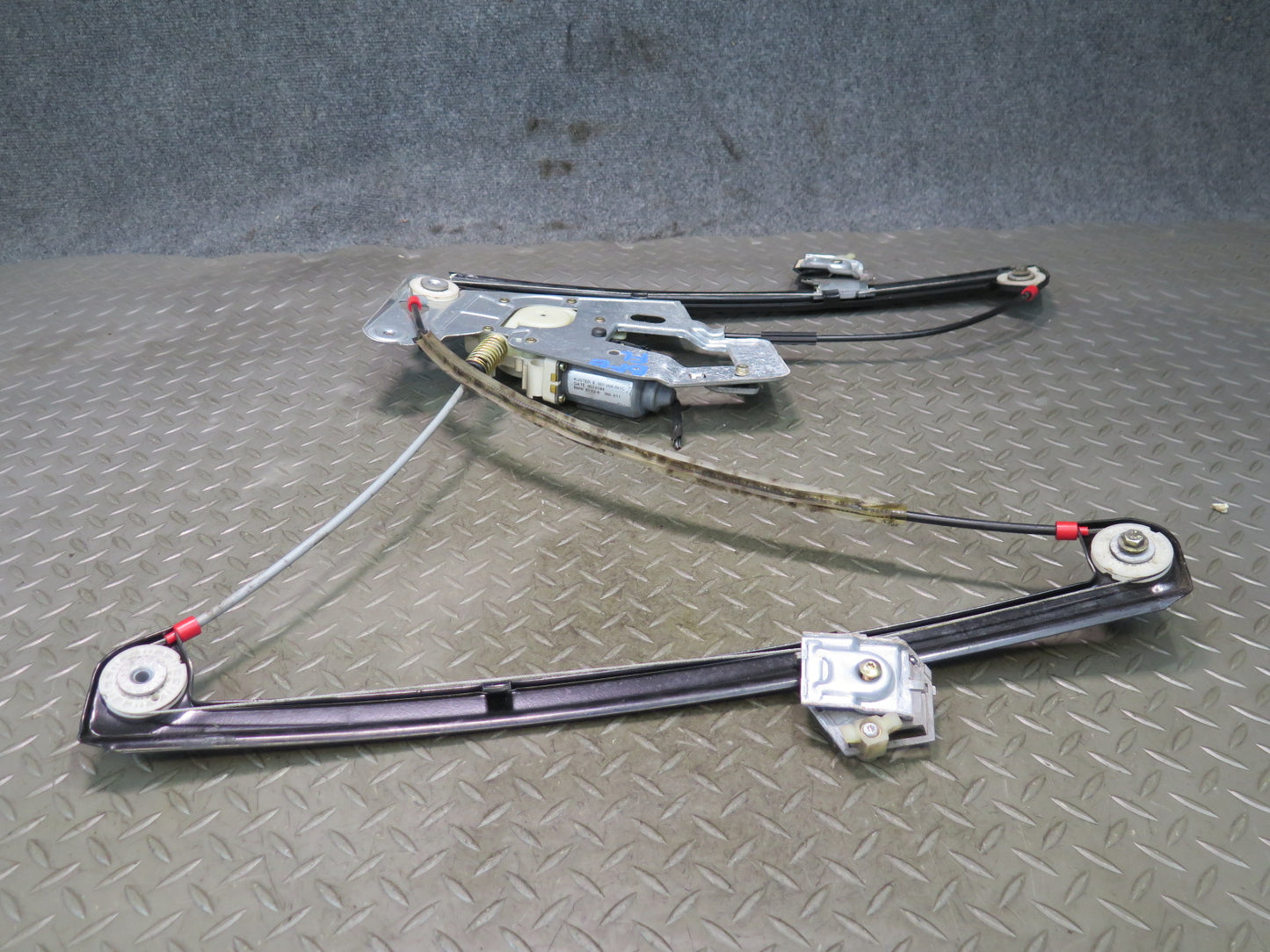 97-03 BMW E39 540ia Front Left Door Window Regulator w Motor Assembly OEM