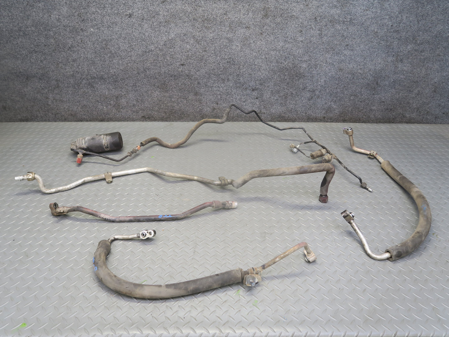 86-92 Toyota Supra MA70L A/C Air Condition Hose Pipe Line Dryer Set OEM