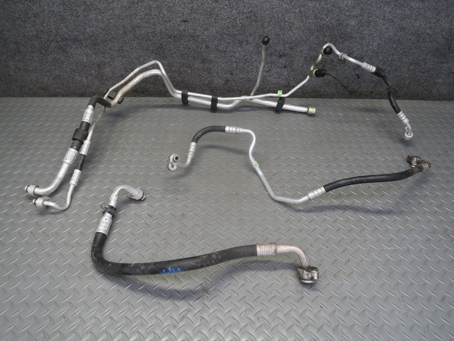 11-16 Porsche Panamera 970 3.6L A/C Air Condition Compressor Hose Pipe Line Set