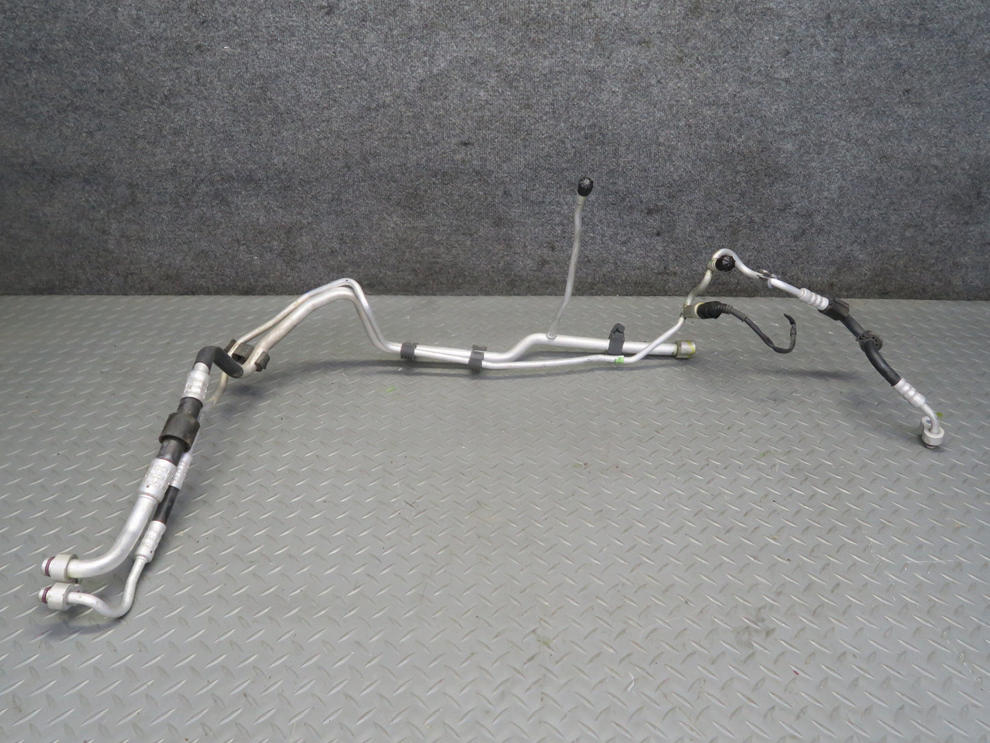 11-16 Porsche Panamera 970 3.6L A/C Air Condition Compressor Hose Pipe Line Set