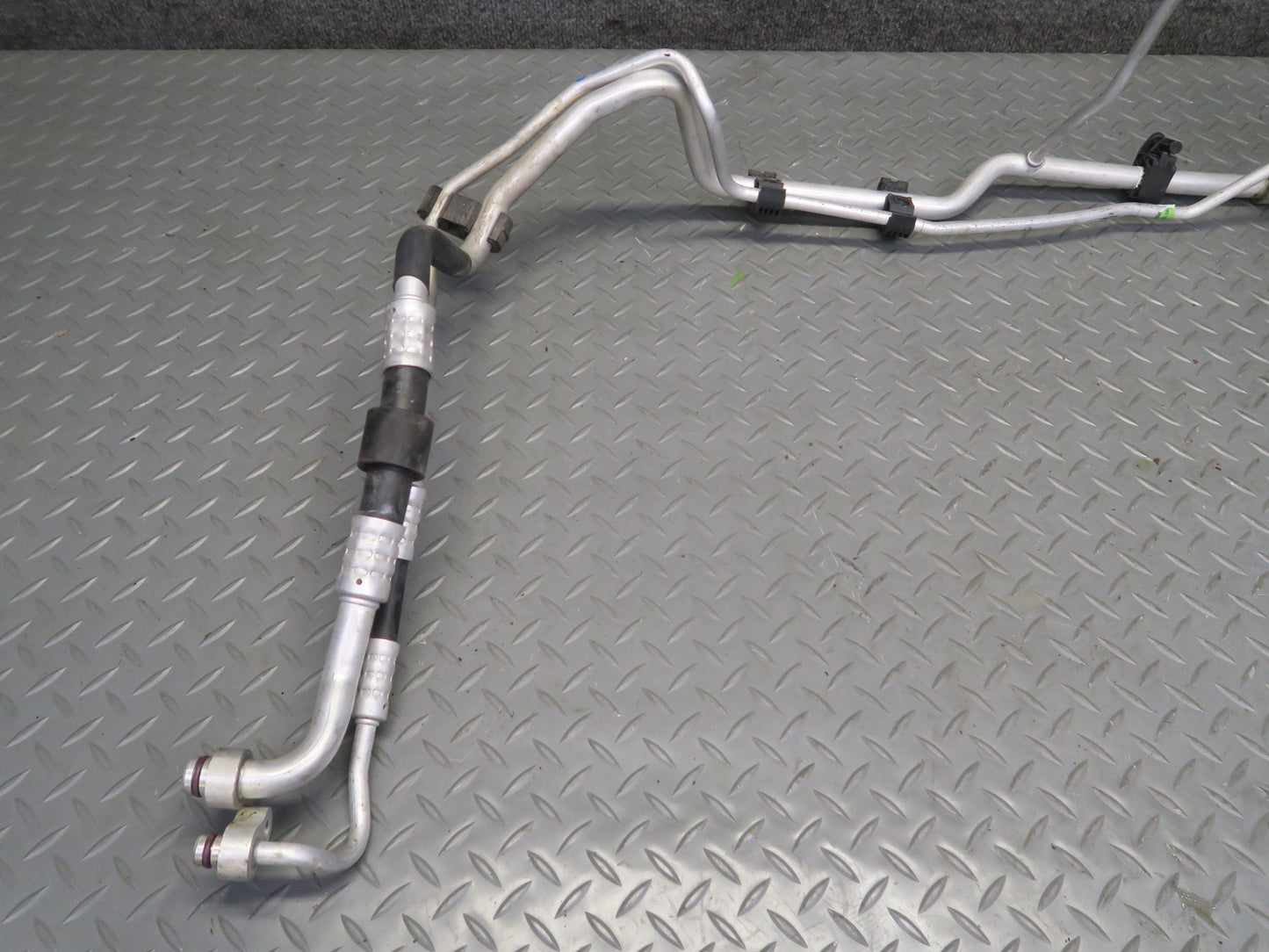11-16 Porsche Panamera 970 3.6L A/C Air Condition Compressor Hose Pipe Line Set